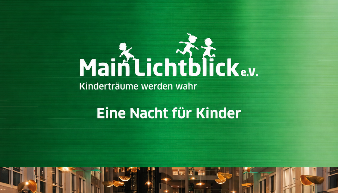 MainLichtblick Charity 2026: Eine Nacht für Kinder