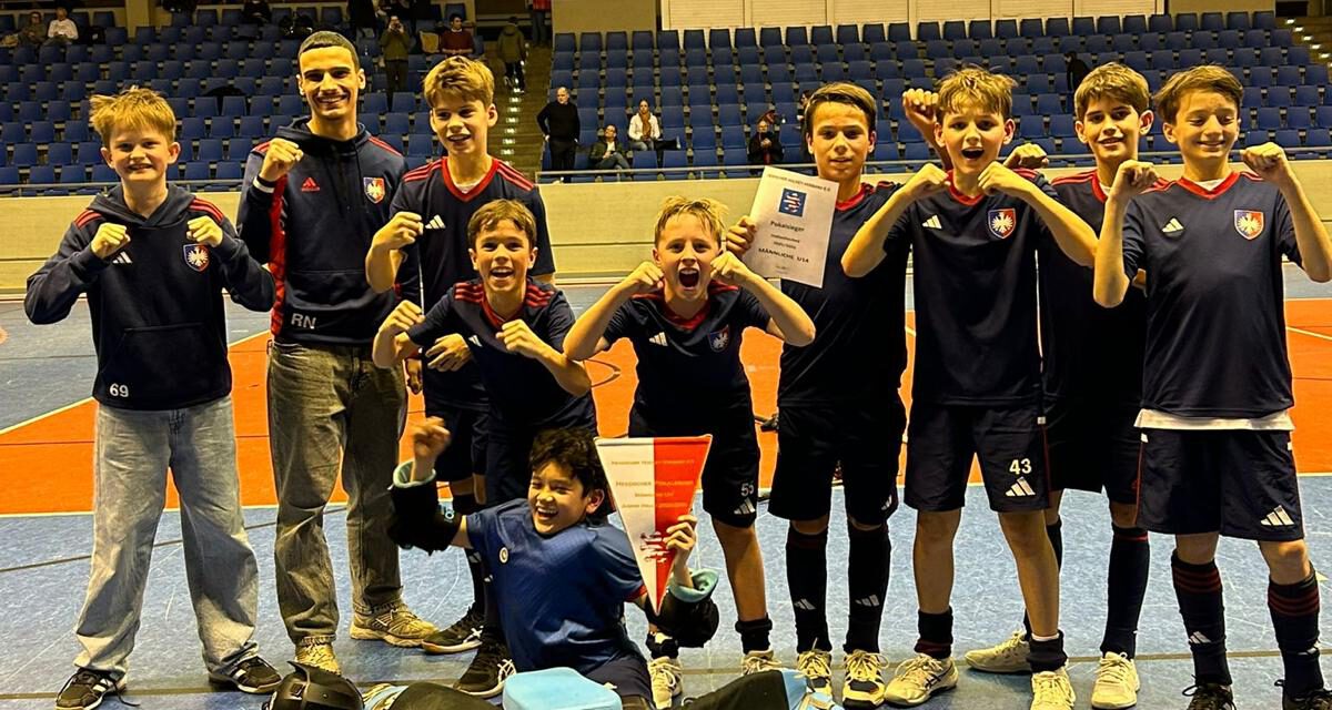 mU14 werden Pokalsieger