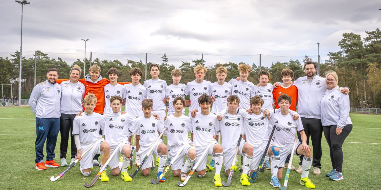 3. Platz für die deutsche mu15 beim Nationenturnier in Holland